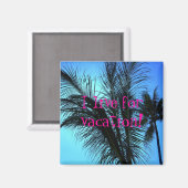 日陰だ！私は休暇で生きている！ マグネット (正面/裏面)