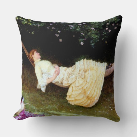 日陰での休息 クッション (正面)