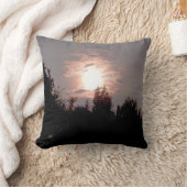 日陰ムーン自然撮影 クッション (ブランケット)