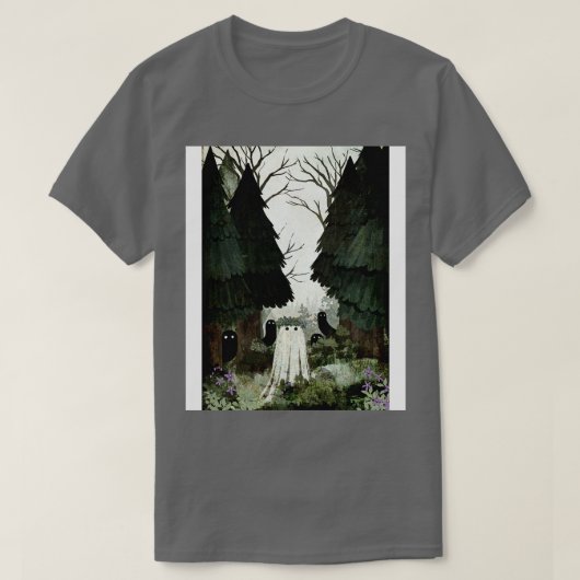 日陰 Tシャツ (デザイン正面)