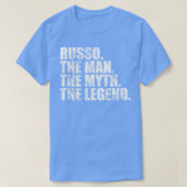 日露姓Russo姓Russo Surna Tシャツ (デザイン正面)