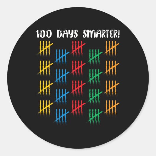 日頭が切れる可愛い学生少年少女100日のS ラウンドシール (正面)