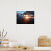 日飛んでいるの入りに ポスター (キッチン)