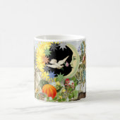 日食のクラシックなカフェのマグ コーヒーマグカップ (中央)