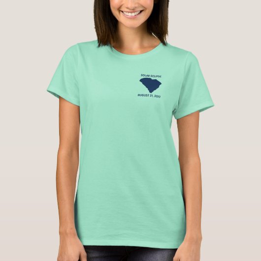 日食のティー Tシャツ (正面)