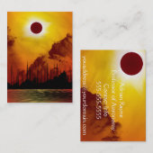 日食の名刺 名刺 (正面/裏面)