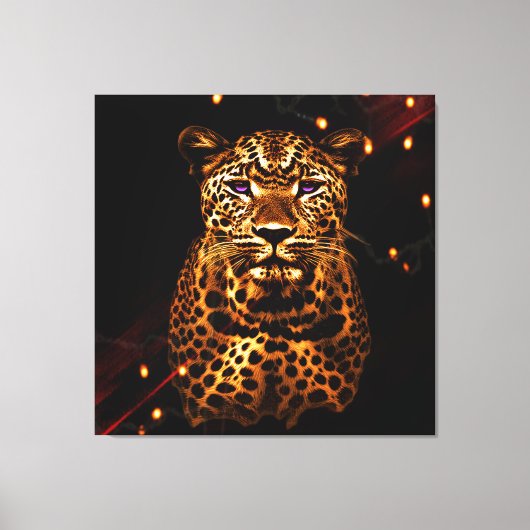 日食の威厳 キャンバスプリント (正面)