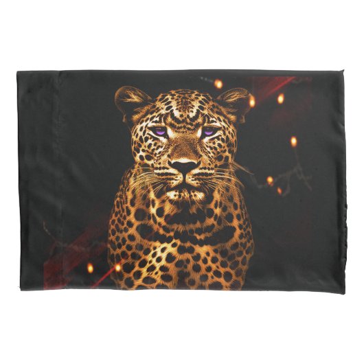 日食の威厳 枕カバー (正面)