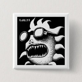 日食の苦悩 缶バッジ