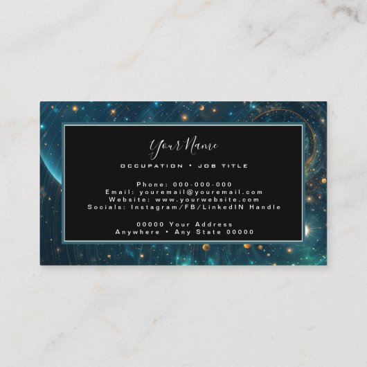 日食を無効にする 名刺 (裏面)