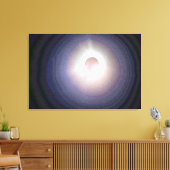 日食エネルギー キャンバスプリント (インサイチュ (リビング))