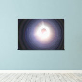 日食エネルギー キャンバスプリント (インサイチュ (ウッドフロア))