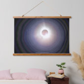 日食エネルギー 吊り下げ型タペストリー (寝室)