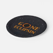 日食太陽の食 ペーパープレート (アングル)