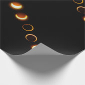 日食段階の包装紙 ラッピングペーパー (角)