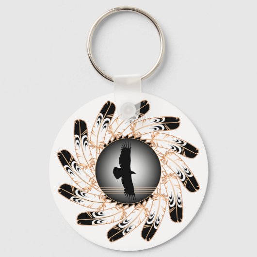 日食 キーホルダー (正面)