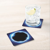 日食 スクエアペーパーコースター (インサイチュ)