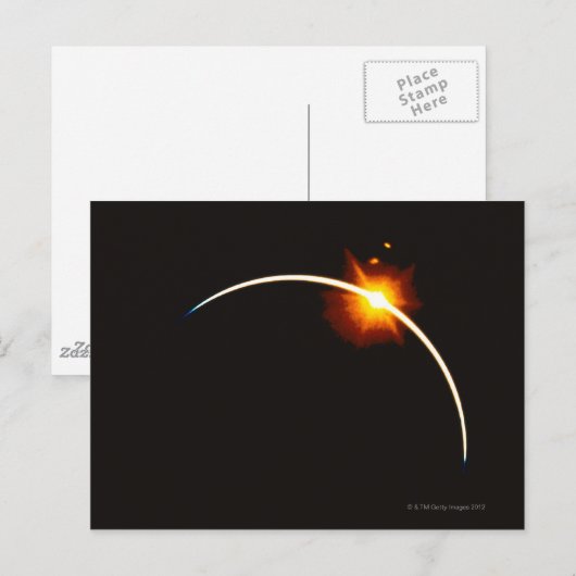 日食 ポストカード (正面/裏面)