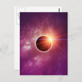 日食 ポストカード (正面/裏面)