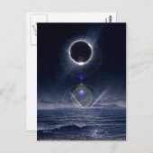 日食 ポストカード (正面/裏面)