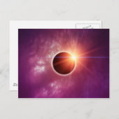 日食 ポストカード (正面/裏面)