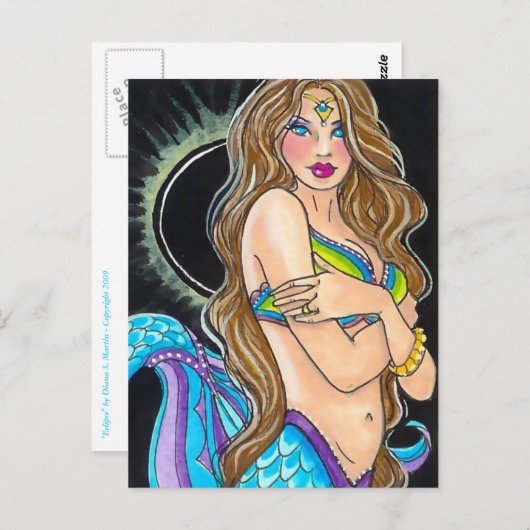 日食 ポストカード (正面/裏面)