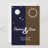 日食 招待状 (正面)