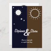 日食 招待状 (正面/裏面)