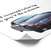 日食、神はV-8sに与えターボラグを発明… ポスター (角)