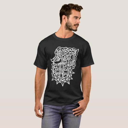 日食- Batara Kala Tシャツ (正面フル)