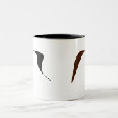 日髭 ツートーンマグカップ (中央)