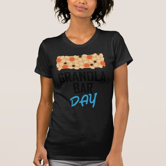 日1月第21 -グラノーラバー Tシャツ (正面)