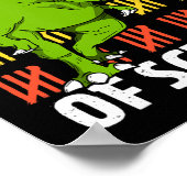 日100日目先生少年恐竜 ポスター (角)