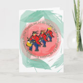 日12 - 12日のクリスマスカード シーズンカード (正面)