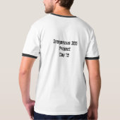 日15それは考えるものではないです Tシャツ (裏面フル)