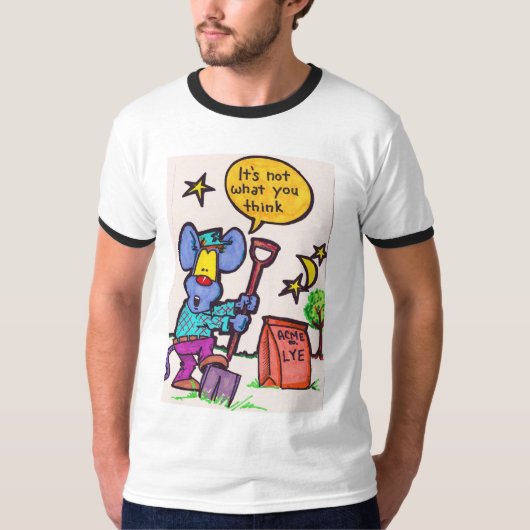 日15それは考えるものではないです Tシャツ (正面)