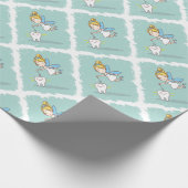 日2月第28 -歯の妖精 ラッピングペーパー (角)