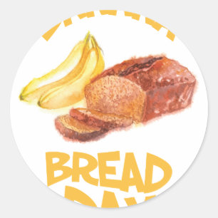 日2月23日-バナナパン ラウンドシール