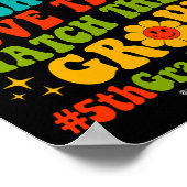 日5年生の先生彼らは彼らを見てグロ大好き ポスター (角)