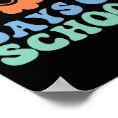 日70年代レトロGroovy先生学生 ポスター (角)