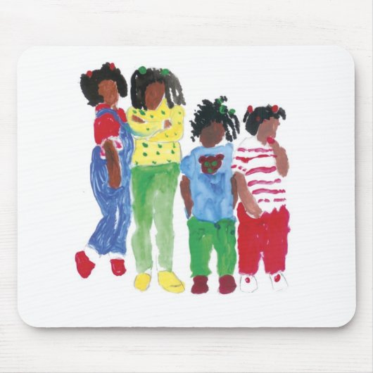 "日"のに背部マウスパッド マウスパッド (正面)