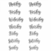 日・オブ・ザ・ウィーク シール (正面)