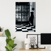 日・オブ・ノワール・アート・ポスター ポスター (ホームオフィス)