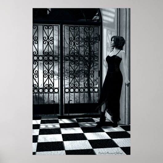 日・オブ・ノワール・アート・ポスター ポスター (正面)