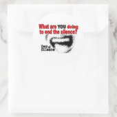 日+日+静寂 ラウンドシール (バッグ)