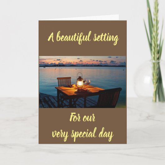 ***日***美しい環境/愛 カード (正面)