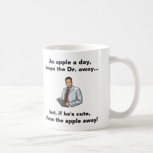 日Appleは、先生を保ちますAway コーヒーマグカップ