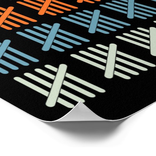 日Tee Kids 100Th Day of School ポスター (角)