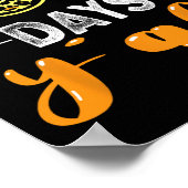 日Y'All先生または学生100日の学校 ポスター (角)