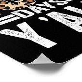 日Y'all Leopard先生学生Scの100日目 ポスター (角)